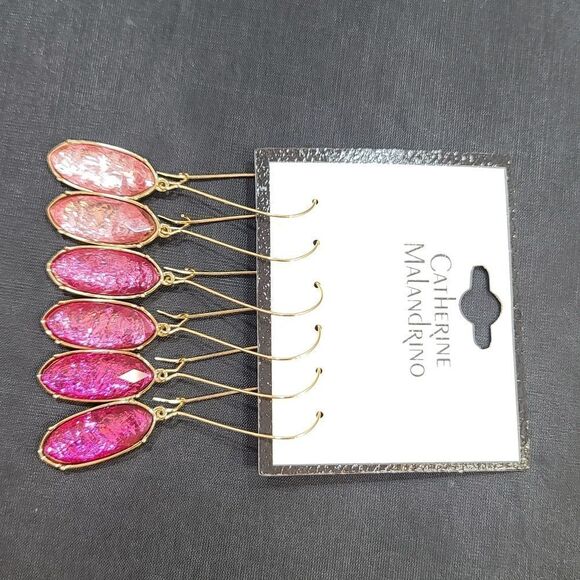 BRAND NEW  CATHERINE MALANDRINO 3-PACK STATEMENT GEMSTONE DROP EARRINGS - Picture 10 of 12